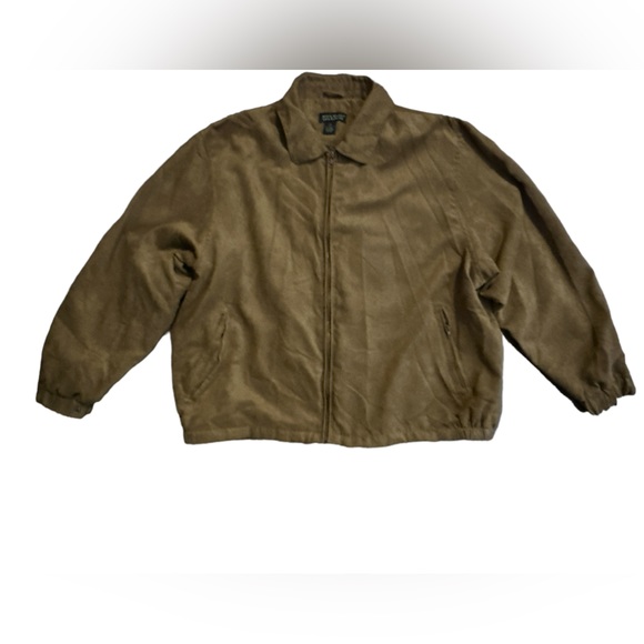 MONTAGE COLLECTION Faux Suede Jacket Sz XXL - Picture 3 of 5